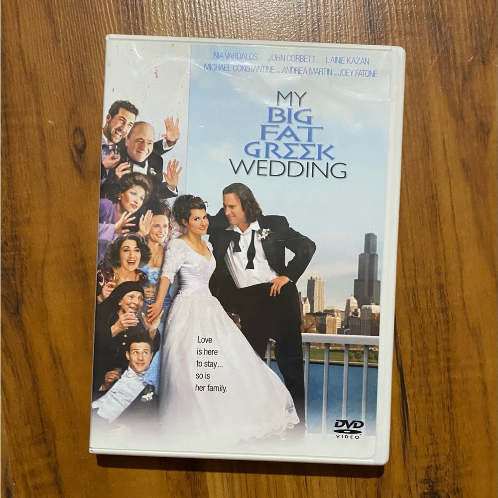 My Big Fat Greek Wedding Movie DVD 📀